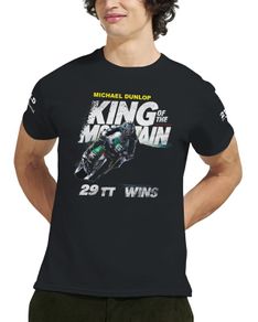 Michael Dunlop King Of The Mountain 29TT Wins Heavyweight Unisex Crewneck T-shirt