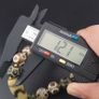 Antique Burmese Pumtek Pyu & Zigzag Pattern Himalayan Agate Bead Bracelet Image 8
