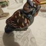 CERAMIC OWEL FIGURINES x 2. Both in good condition.  See photos for same. Image 3