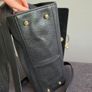 Cherry Paris leather/ suede handbag Image 10