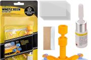 Windscreen Repair Kit, Car Windscreen Crack Repair Kit for Fix Auto Windscreen Glass Cracks/Scratch/Chips/Nicks/Half-Moon/Star-Shaped/Bulls-Eye (FREE POSTAGE)