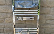 Brand New Chrome Towel Rail 50 x 120cm