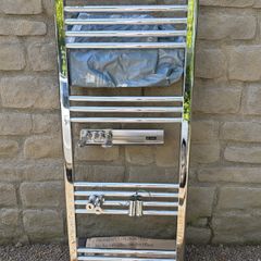 Brand New Chrome Towel Rail 50 x 120cm