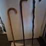 3 Wooden Walking Sticks Image 2