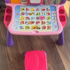 V tech learning table