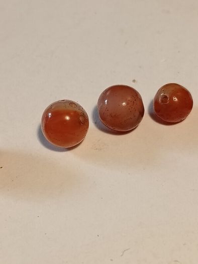 25 1900BC Carnelian Ancient Egypt Beads(With COA)