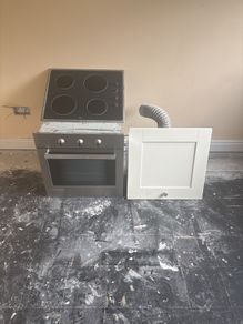 oven hob and extractor
