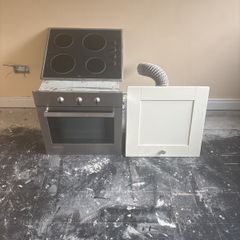 oven hob and extractor