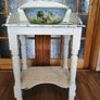antique washstand with bowls Image 4