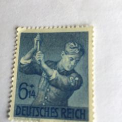 Genuine WW2 German 3rd Reich Stamp