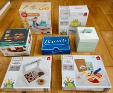 Wooden Play Food Sets