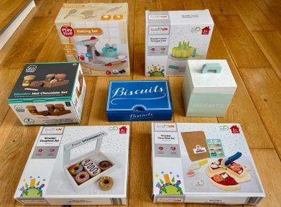 Wooden Play Food Sets