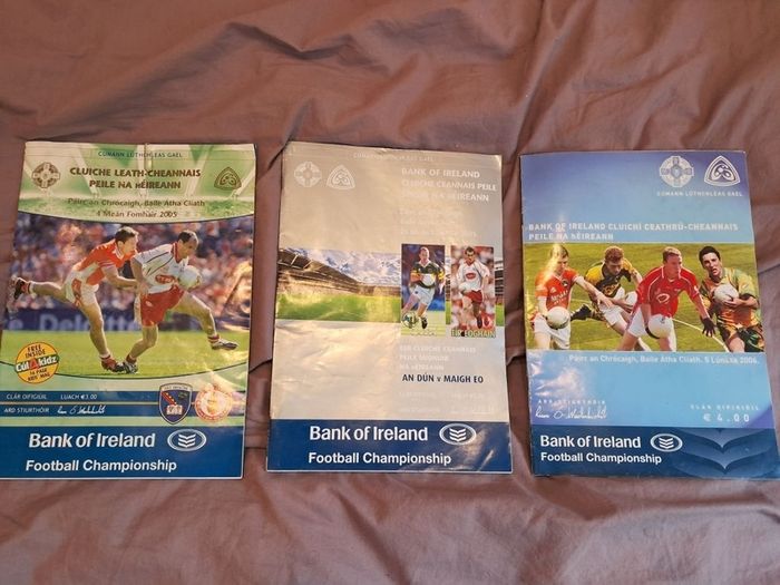 GAA Programmes X 3