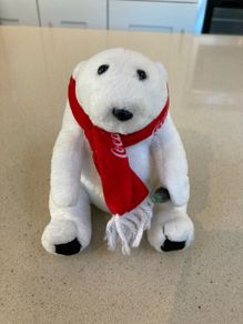 Coca Cola teddy bear 90's