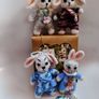 Handmade Easter Bunny in Gift Box,Cute Personalised Bunny, Perfect Gift Image 4