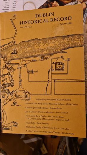Dublin Historical Record. Vol Liv. No 2.autumn 2001. Paperback In Good Condition. 34.
