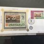 First Day Covers - Guernsey/Jersey- Benham Silk . Image 2