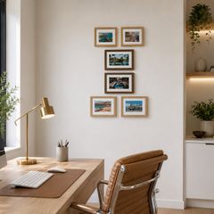 Framed Vintage Irish Postcard Collection