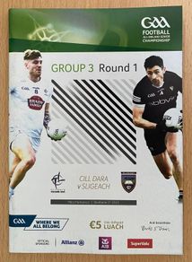 2023 Sligo v Kildare - GAA Senior Football Championship Programme
