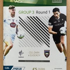 2023 Sligo v Kildare - GAA Senior Football Championship Programme