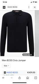 hugo boss jumper