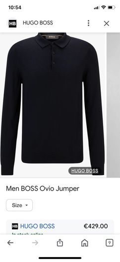 hugo boss jumper