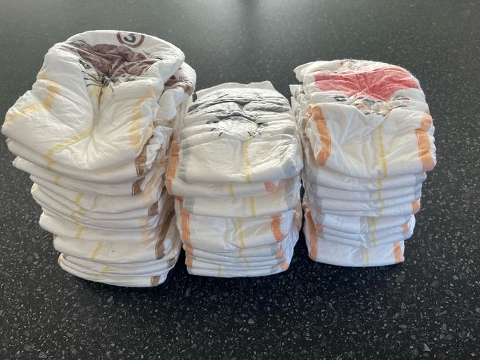 Free nappies size 2 and 3