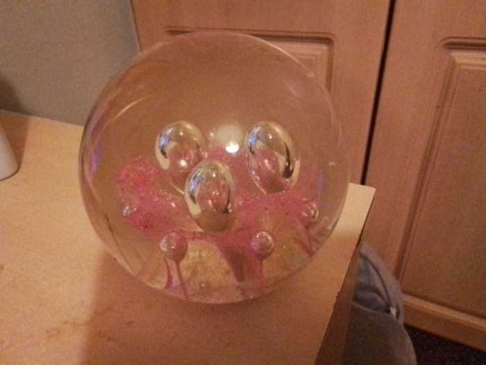 Large Art Glass Sphers/Balls