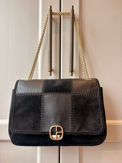 Claudie Pierlot calfskin and suede bag.