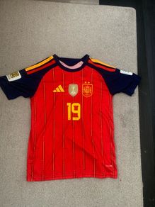 Spain World Cup 26/27 winning jersey Lamine Yama