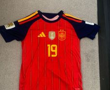 Spain World Cup 26/27 winning jersey Lamine Yama