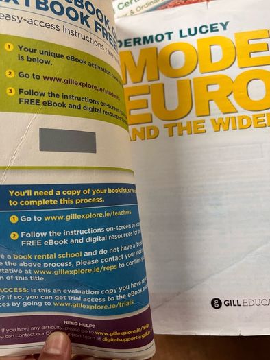 Europe and the modern world, book