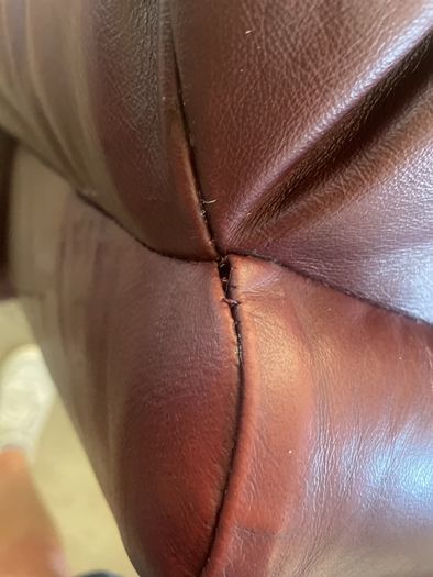 leather recliner armchair