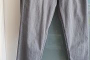 Miss by Captain Tortue grey skinny with zip detail Sz 38 (10-12UK) - Rrp 89 (New)