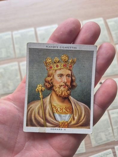 Players Kings & Queens Of England   Cigarette Cards  Issued 1935  Condition Good