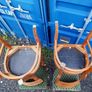 Vintage Biedermeier-style dining chairs  5pcs Image 7