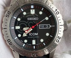 Seiko X Icom 60th Anniversary Limited Edition 200m Diver's Watch