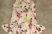 River Island girl flower dress 2-3