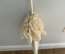 cream umbrella