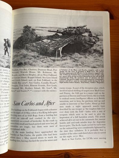 War  book: 'Battle for the Falklands (I) Land Forces'