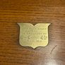 Antique Oak & Brass Box WW1 Connection Image 3