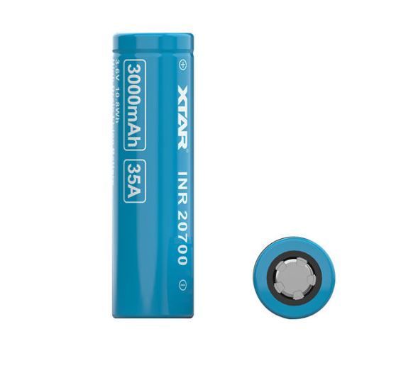Xtar 20700 INR 3000mAh Li-ion 3.6V Battery
