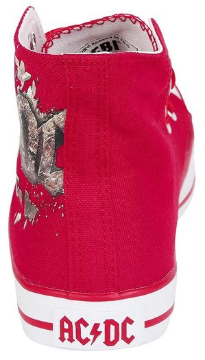 Official AC/DC Hi Top Sneakers in Size 11 (Brand New & Boxed)