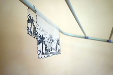 Vintage table runner and placemats