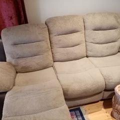 Couch and armchairs