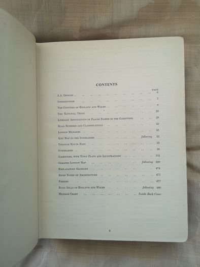 The Illustrated road map of England and Wales
