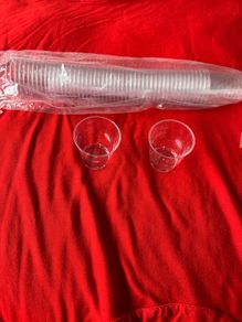 Small plastic Glasses