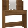 Dressing Table With Led Concrete Grey 96x40x142 Cm Multiple Colours Available (free Postage) Image 3