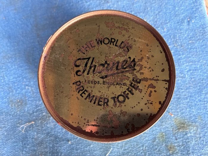 Vintage Thornes toffee tin