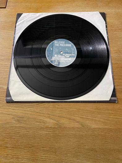 Leftfield - Release The Pressure - 12" Vinyl Single - 1995 Hard Hands HAND29T